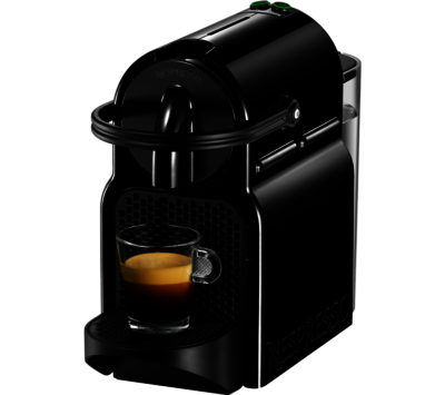 NESPRESSO  11360 Nespresso Inissia Coffee Machine & Aeroccino - Black